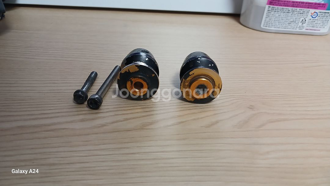 바이크 오토바이 핸들발란스 공돌(CBR500R 탈착)--4