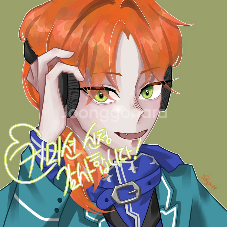 두상 오마카세 풀채색 커미션 그림 그려드립니다--3