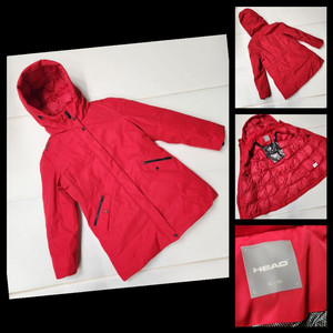 정품 헤드 여성 웰론 다운 하프 패딩 점퍼 105