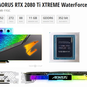 기가바이트 RTX 2080TI XTREME 워터포스