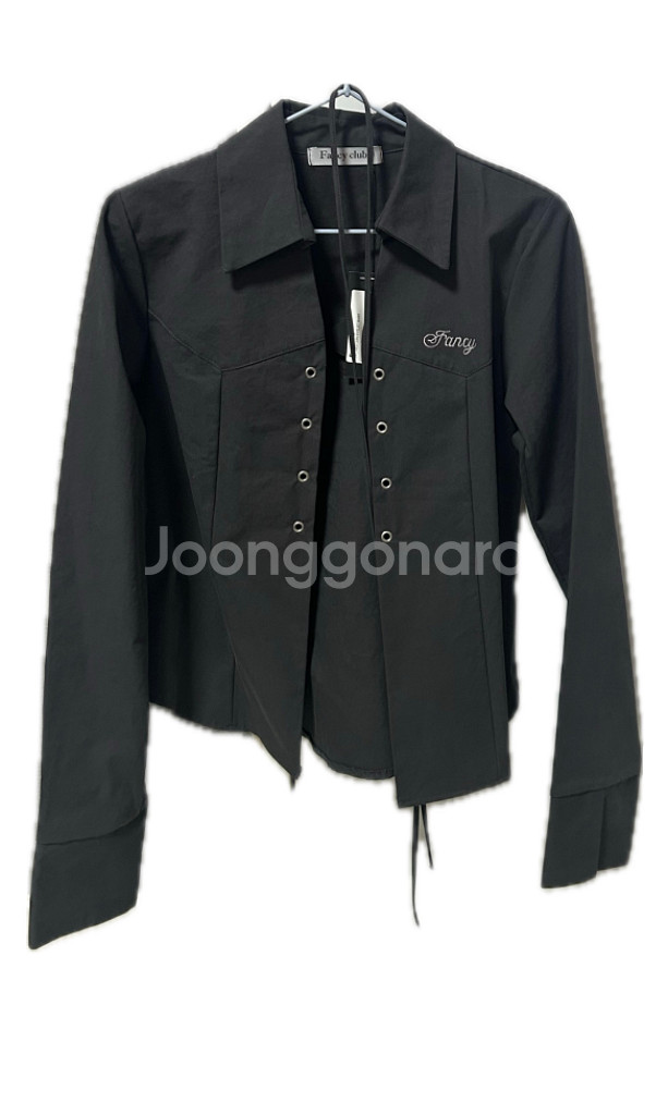 웨스턴 아일렛 셔츠 (CHARCOAL)_F23ZB--1