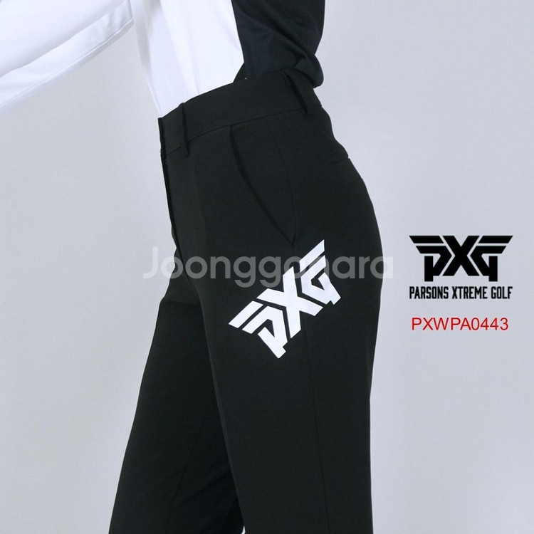 PXG 여성골프 빅로고 조거팬츠--7