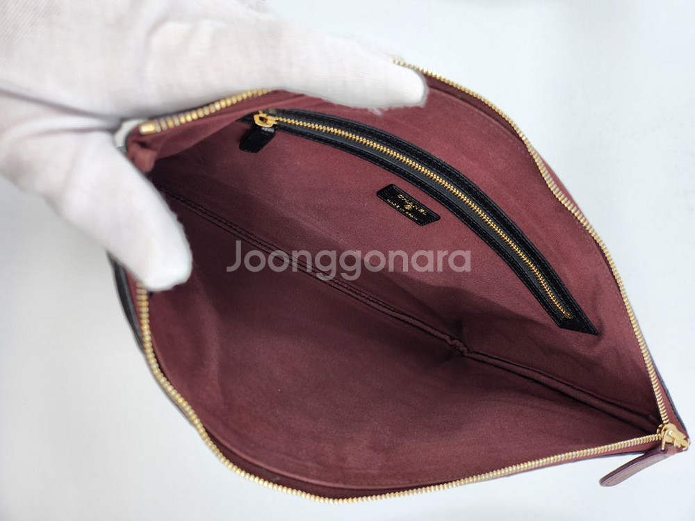 샤넬 클래식 클러치 라지--7