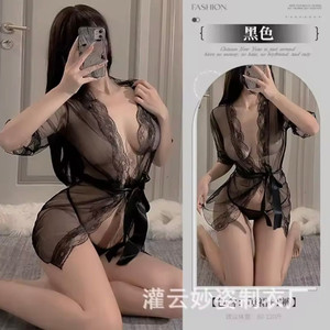 섹시 코스튬 가운 슬립