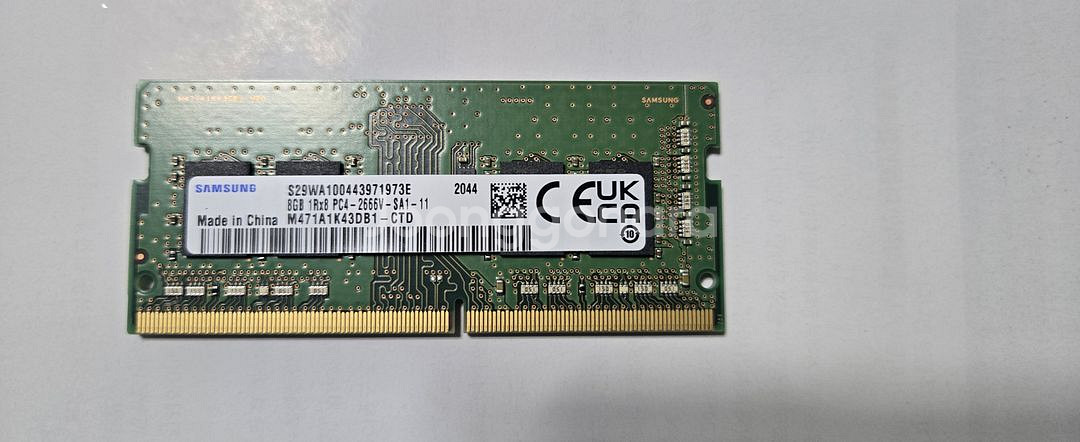 노트북용 램(RAM) DDR4 8GB PC4-2666V--1