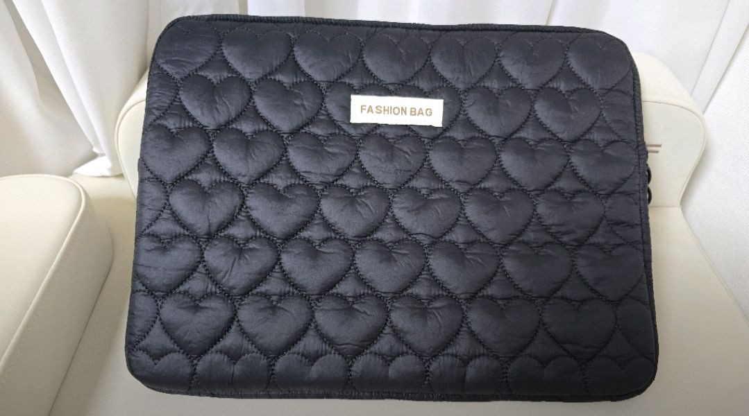 검정 노트북 파우치 하트케이스--0