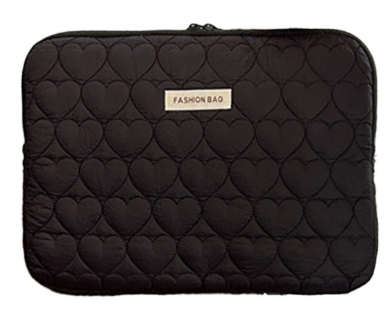 검정 노트북 파우치 하트케이스--2