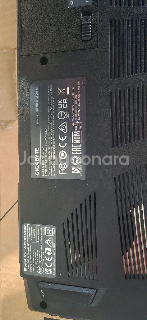 기가바이트 게이임 노트북 rtx3060--1