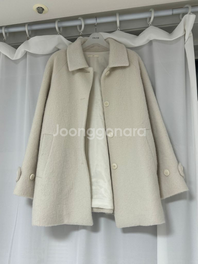 ownt 온트 알파카 하프 코트--1