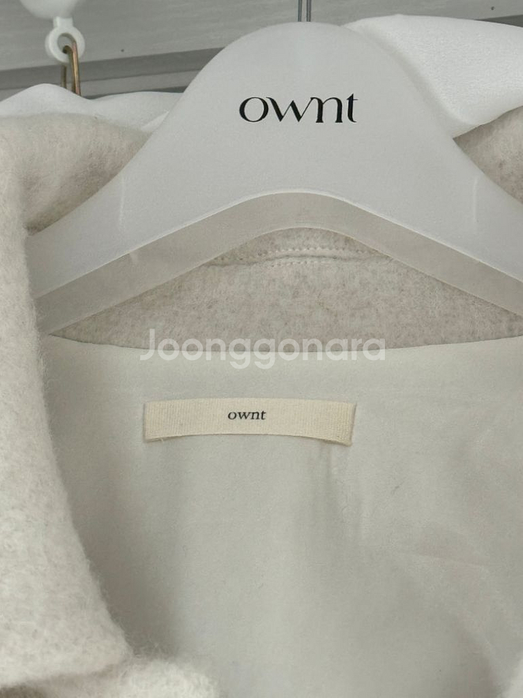 ownt 온트 알파카 하프 코트--2