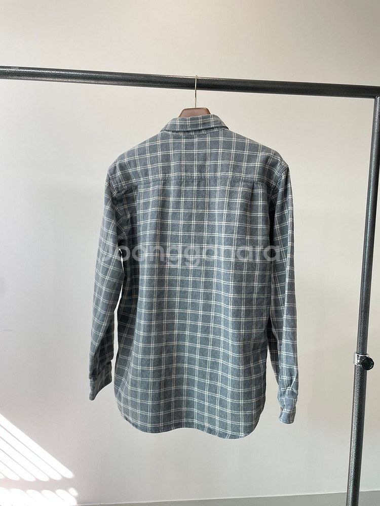 (L) Fjallraven 피엘라벤 플란넬 체크셔츠--4