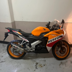 cbr125cc 오토바이 렙솔