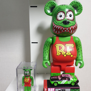 bearbrick rat fink