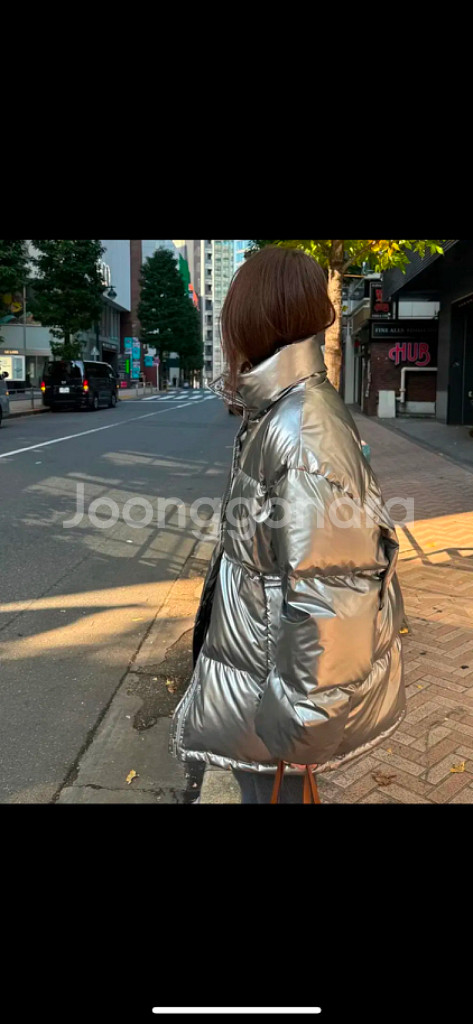 웨어로우 덕다운패딩 (실버)--1