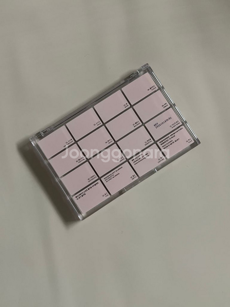 (단종희귀템) 웨이크메이크 소프트블러링 아이팔레트섀도우--6