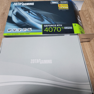 조텍 4070 ti super 4070티슈 판매