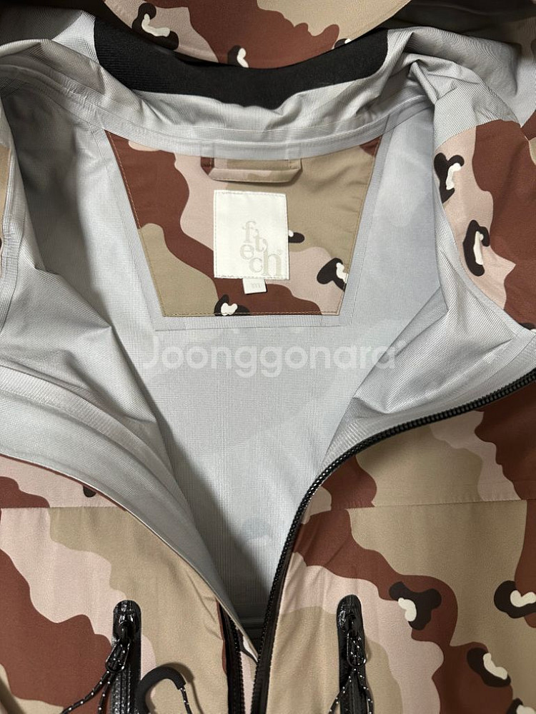 페치선데이 3LAYER HOODED JACKET--2