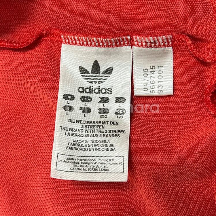 아디다스 유로파 한정판 러너 트랙탑 저지 L--8