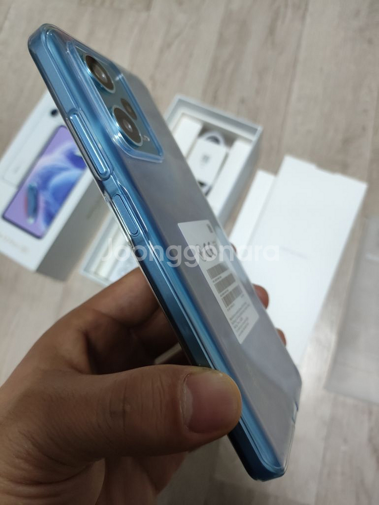 샤오미 홍미노트12프로 플러스 8g 256g 스카이블루--1
