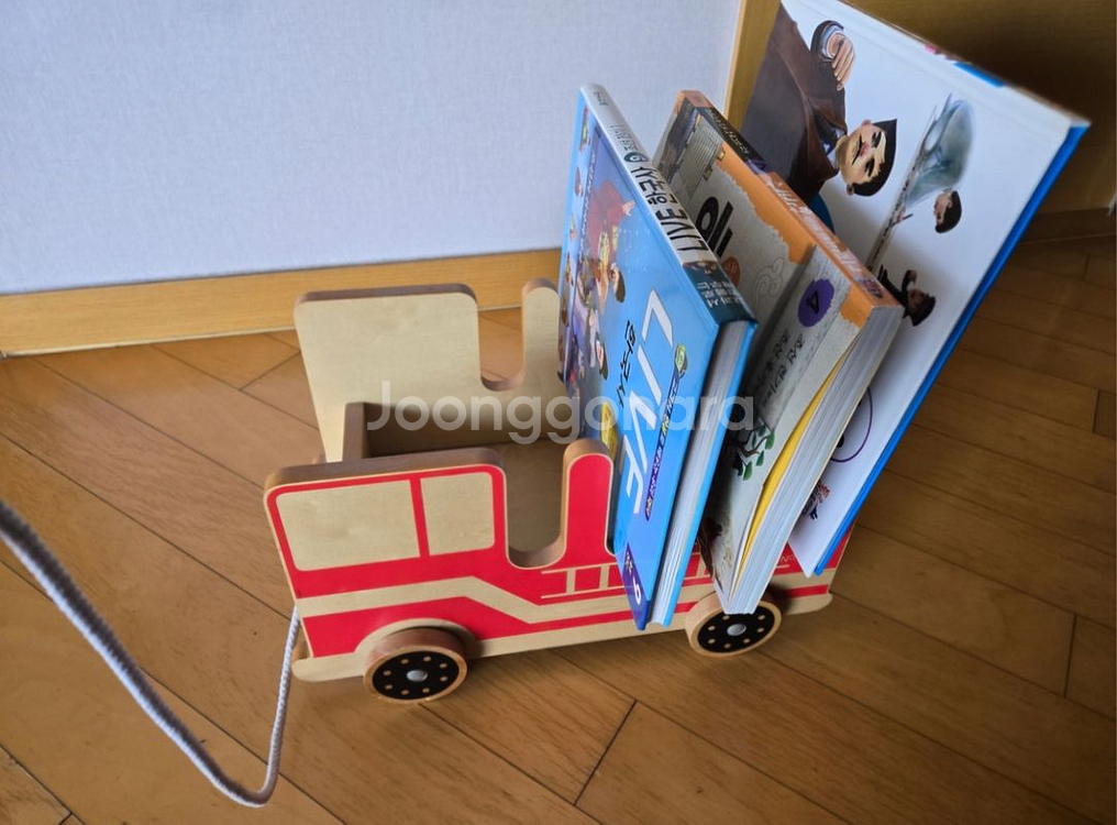 피콜리노 원목 북카트 북버기--5