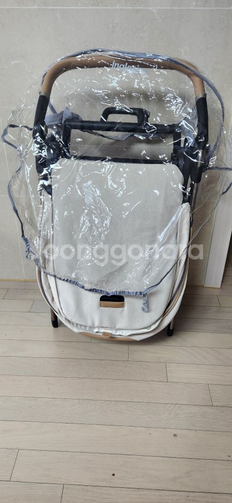 잉글레시나 일렉타 프리미엄 절충형 유모차 퓨어 베이지--4