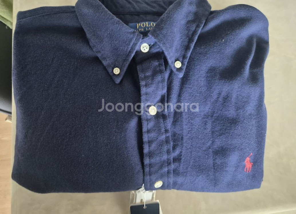폴로 커스텀핏 셔츠(XL)--4