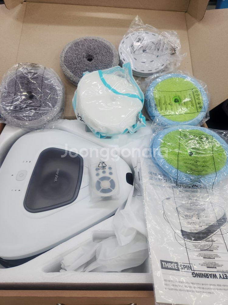 에브리봇 물걸레 로봇청소기 쓰리스핀 PLUS 멀티팩--5