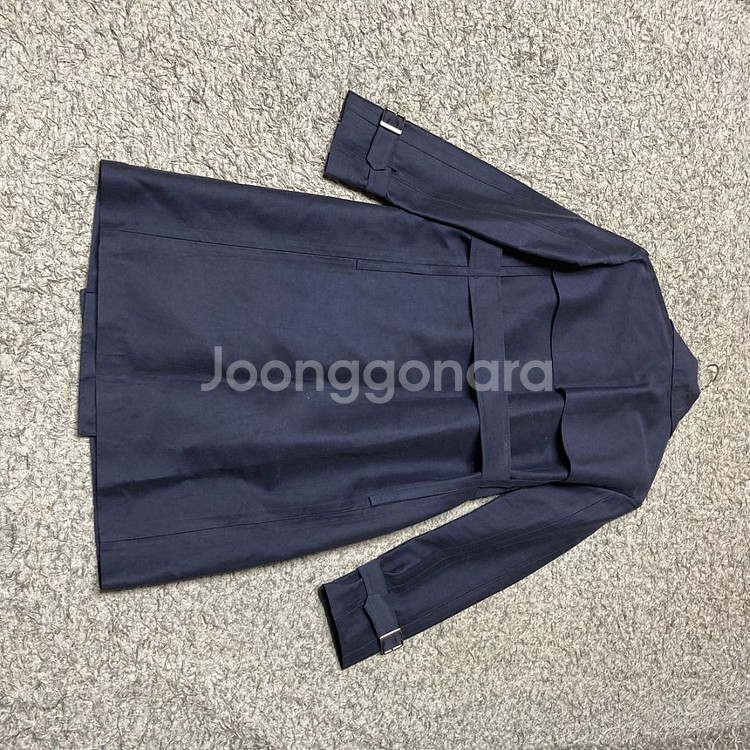 랑방컬렉션 벨티드 트렌치 코트--1