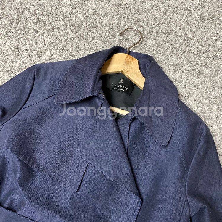 랑방컬렉션 벨티드 트렌치 코트--2