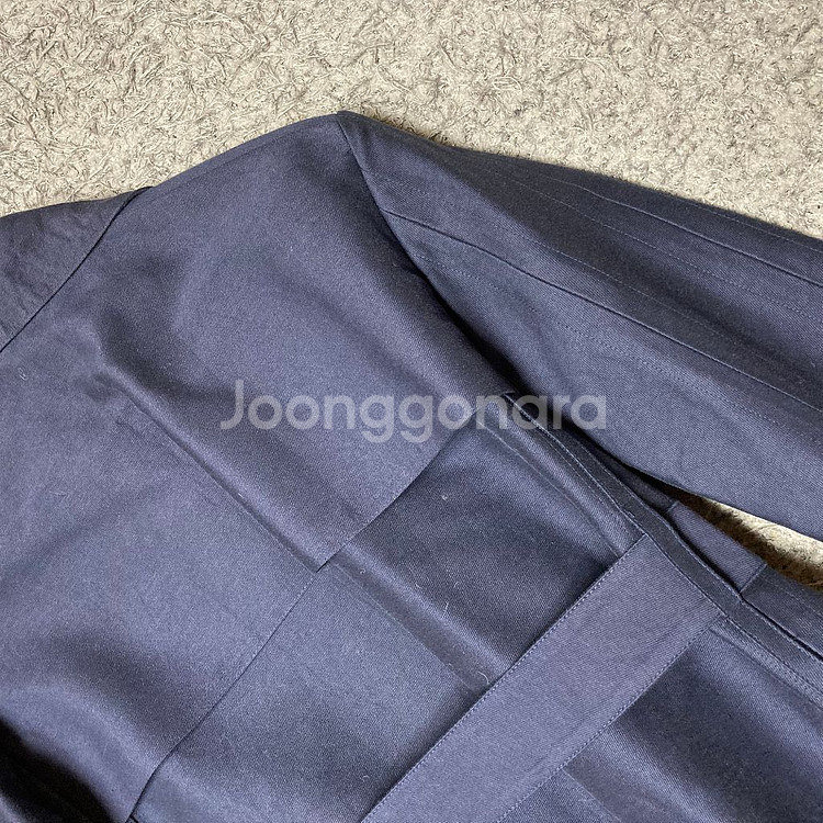 랑방컬렉션 벨티드 트렌치 코트--6