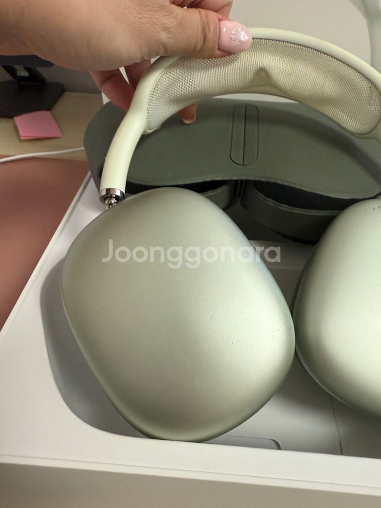 에어팟 맥스 그린 애플정품 판매합니다--1