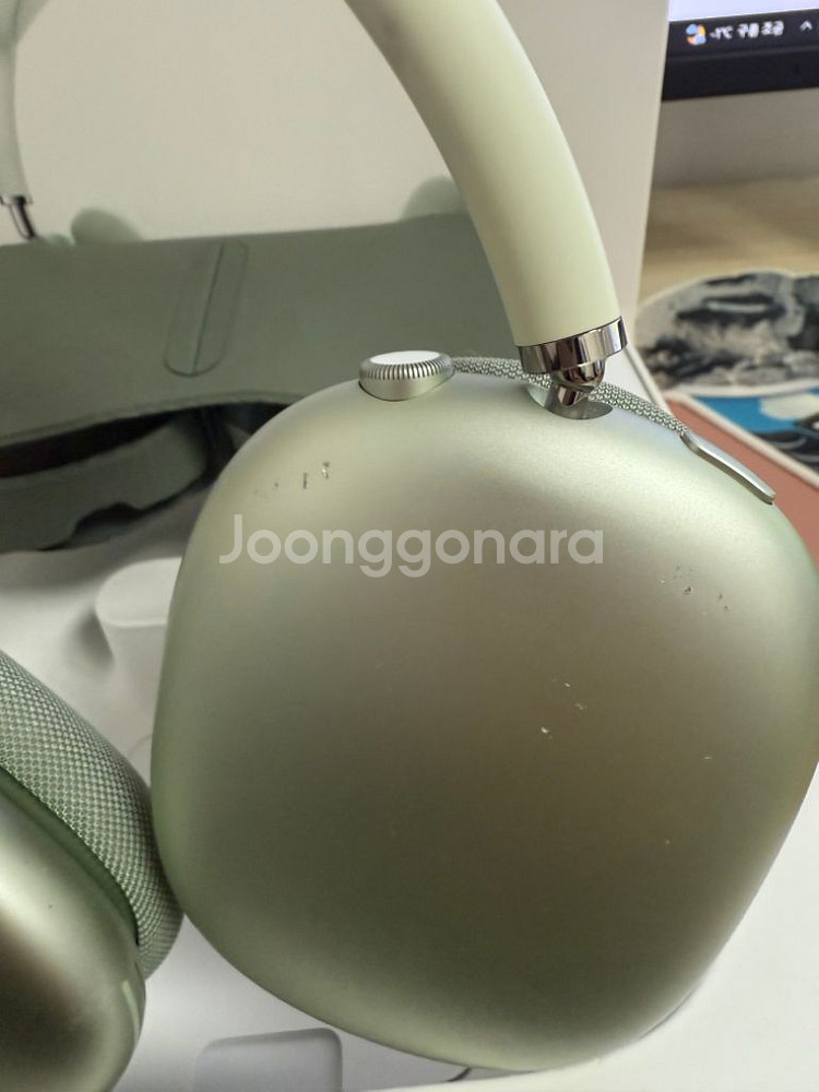 에어팟 맥스 그린 애플정품 판매합니다--3