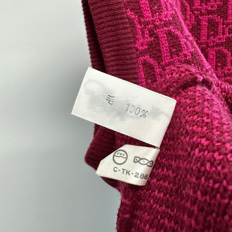 디올 90s 로고 니트 베스트--7