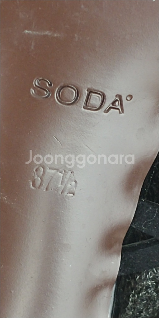 245 새상품 소다 오픈토 여자구두 하이힐--6