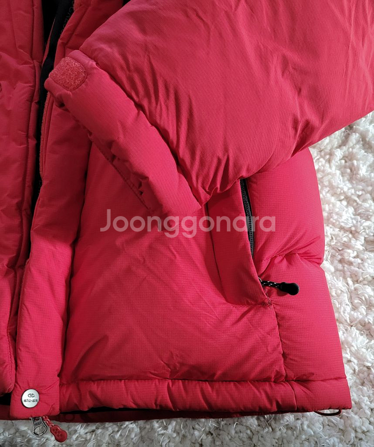 아이더 벤로 헤비구스다운 준대장패딩 남성 100~105--5