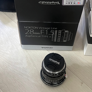 보이그랜더 28mm f1.5 녹턴 라이카 m마운트