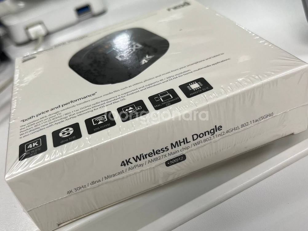 (새제품)미러링 NEXI 무선 동글이 NX-MHL9--2