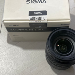 시그마 아트 24-70 f2.8 캐논 ef 마운트