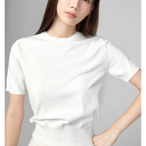 미쏘 MIXXO 라운드넥 반팔 풀오버 (L)