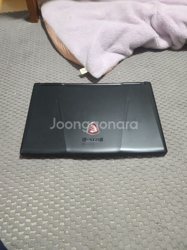 MSI GL63 노트북 i7-8750h 램8 SSD12--2