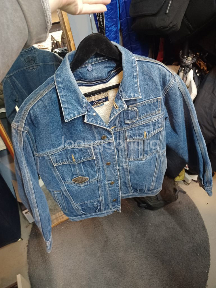반도패션 조다쉬 빈티지 올드스쿨 셰르파 데님자켓 L--8