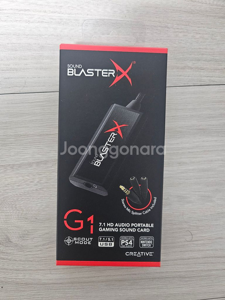사운드블래스터X G1--0