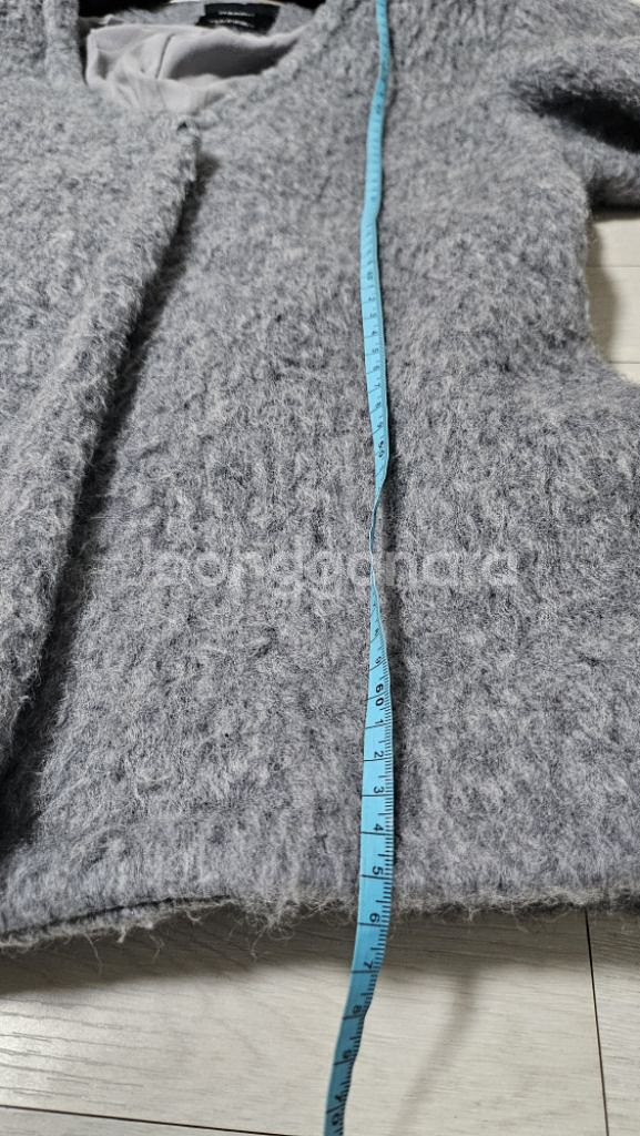 [S]망고 -모헤어 코트(그레이)--2