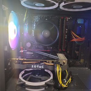 라이젠5 2600+gtx1070ti 8g 컴퓨터