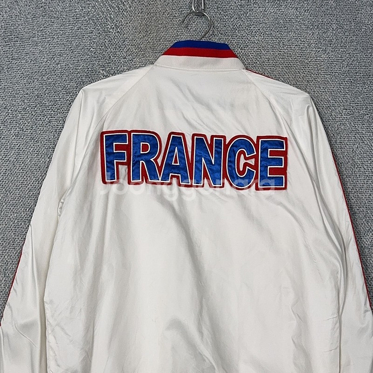 카파 빈티지 프랑스 화이트 트랙탑 자켓 XL--4