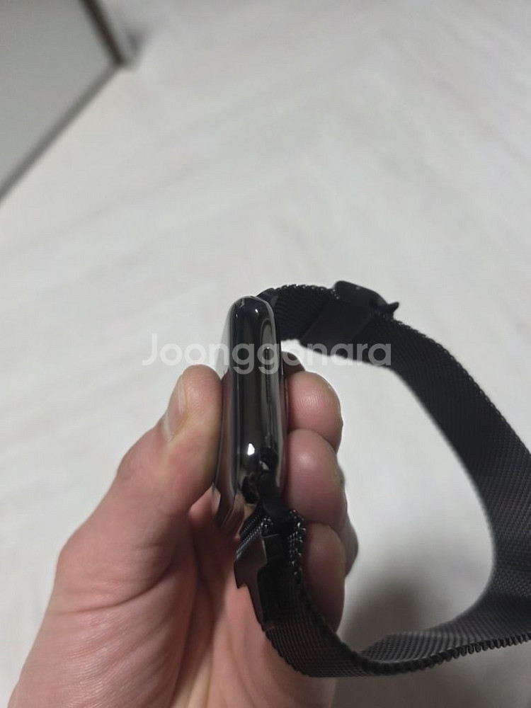 애플워치8 45mm 스뎅그라파이트40만원에팝니다(s급)--2