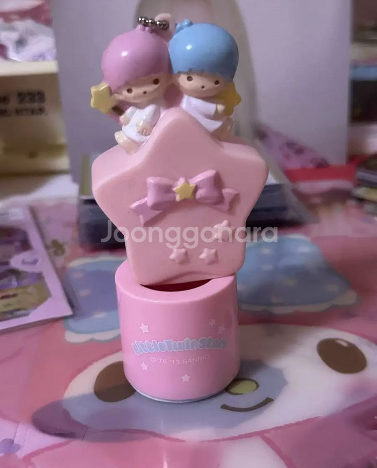 고전 키키라라 리틀트윈스타 도장 케이스 커버 수납 보관--1