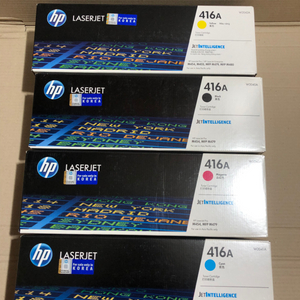 HP416A 정품토너 4색셋트팝니다 미개봉