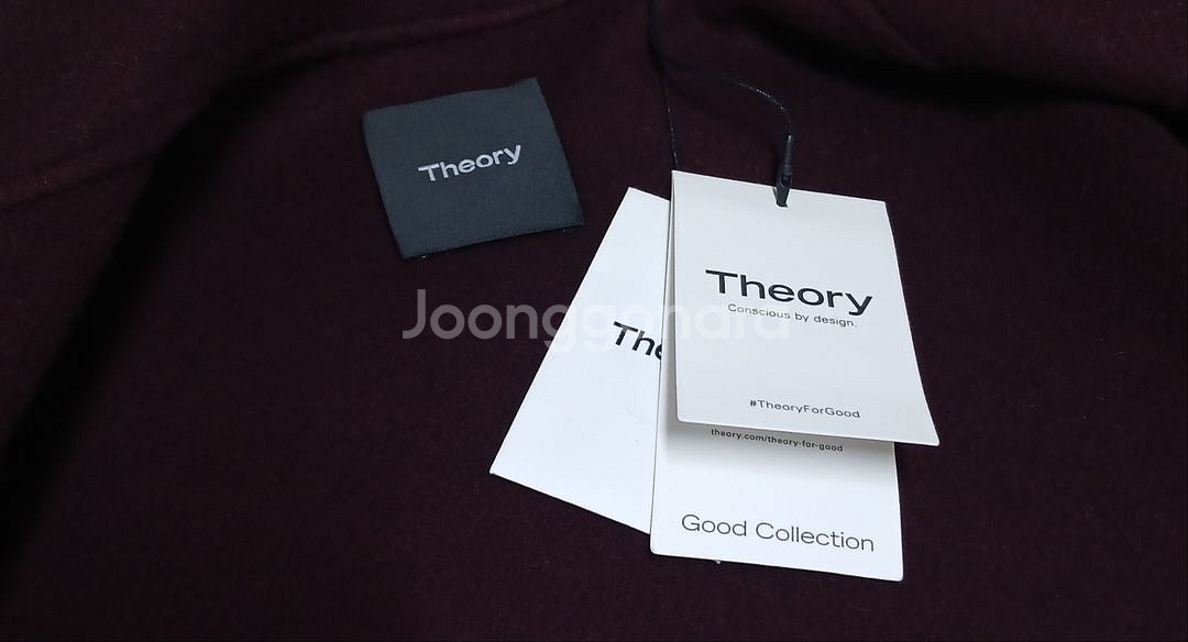 새항품)띠어리 Theory 캐시미어 블렌드 벨트 더블--1