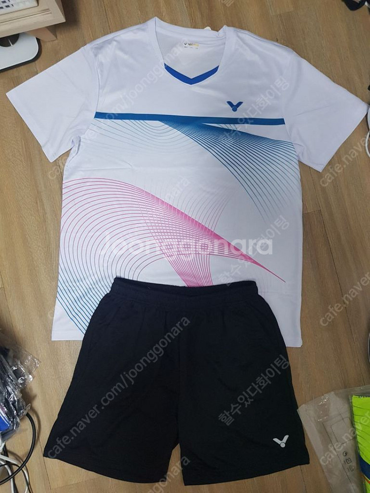 빅터 운동복 배드민턴복 탁구복 유니폼 상하의세트 판매--5